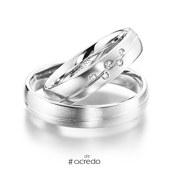 Quelle différence entre or blanc et platine